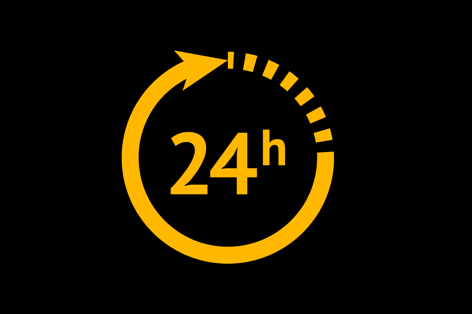 24 Hours Symbol